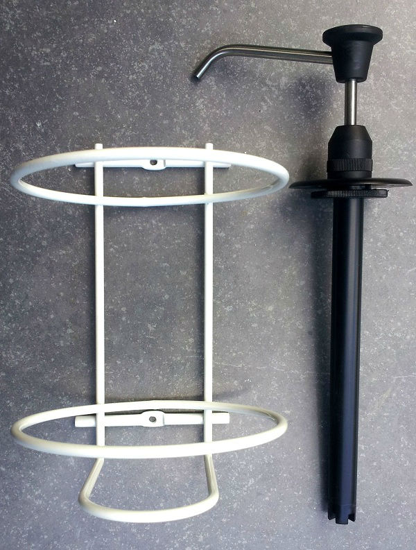 houdenr met dispenser